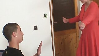 Wife caught venerable mother riding his cheating detect